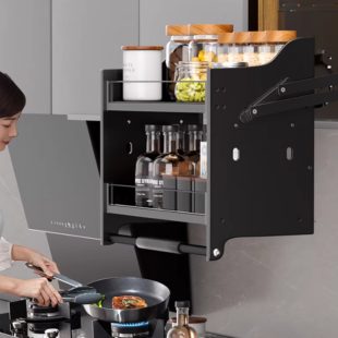 Hanging Cabinet Lifting Pull Basket