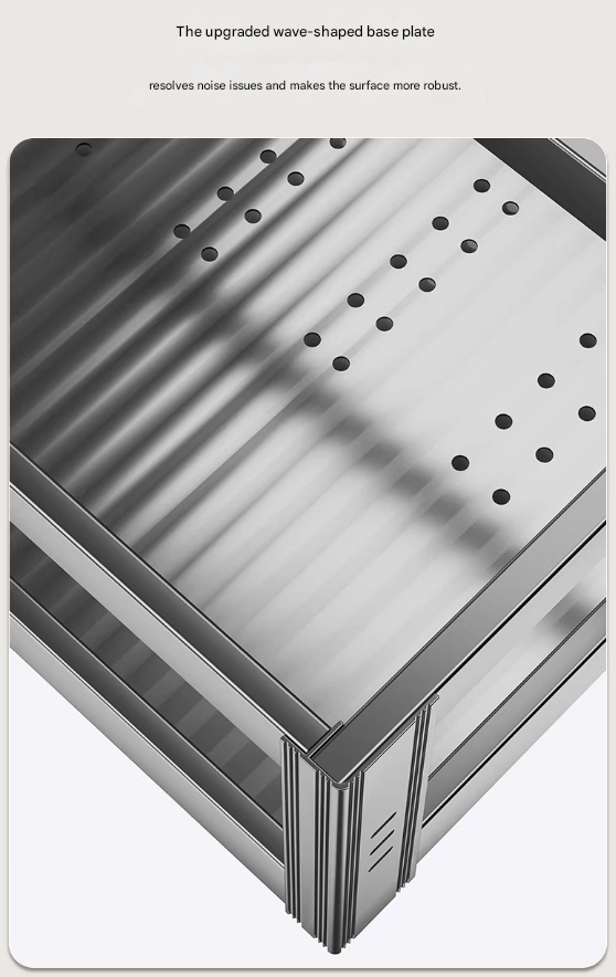 Pull-out kitchen cabinet 304 stainless steel drain basket, double-layer drawer cabinet - Image 3